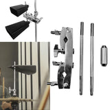 Maxbell Metal Connecting Clamp Holder Bracket Rod for Cymbals Percussion Instrument