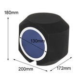 Maxbell Mic sheilds studios accessories Durable for Studio Recording Performance blue