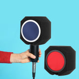 Maxbell Mic sheilds studios accessories Durable for Studio Recording Performance blue