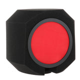 Maxbell Mic sheilds studios accessories Durable for Studio Recording Performance red