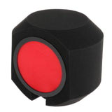 Maxbell Mic sheilds studios accessories Durable for Studio Recording Performance red