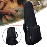 Maxbell Ukulele Bag with Pockets Carry Case for Ukulele Small Guitar Instrument 23inch 24inch