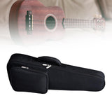Maxbell Ukulele Bag with Pockets Carry Case for Ukulele Small Guitar Instrument 23inch 24inch