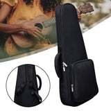Maxbell Ukulele Bag with Pockets Carry Case for Ukulele Small Guitar Instrument 26inch 27inch