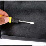 Maxbell Drumstick Bag Detachable Large Capacity Portable Artificial Leather Durable black