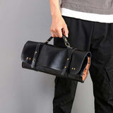Maxbell Drumstick Bag Detachable Large Capacity Portable Artificial Leather Durable black