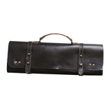Maxbell Drumstick Bag Detachable Large Capacity Portable Artificial Leather Durable brown