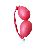 Maxbell Rhythmic Sand Balls Double Gourd Gifts for Training Teaching Activities Red