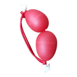 Maxbell Rhythmic Sand Balls Double Gourd Gifts for Training Teaching Activities Red