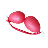Maxbell Rhythmic Sand Balls Double Gourd Gifts for Training Teaching Activities Red