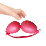 Maxbell Rhythmic Sand Balls Double Gourd Gifts for Training Teaching Activities Red