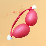Maxbell Rhythmic Sand Balls Double Gourd Gifts for Training Teaching Activities Red
