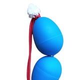 Maxbell Rhythmic Sand Balls Double Gourd Gifts for Training Teaching Activities Blue