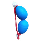 Maxbell Rhythmic Sand Balls Double Gourd Gifts for Training Teaching Activities Blue