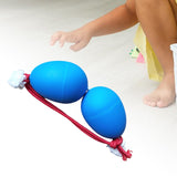 Maxbell Rhythmic Sand Balls Double Gourd Gifts for Training Teaching Activities Blue