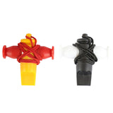 Maxbell Outdoor Whistle Folk Musical Instrument Gift for Children Coaches Red Yellow