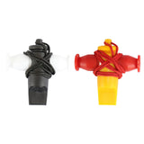 Maxbell Outdoor Whistle Folk Musical Instrument Gift for Children Coaches Red Yellow