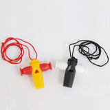 Maxbell Outdoor Whistle Folk Musical Instrument Gift for Children Coaches Red Yellow