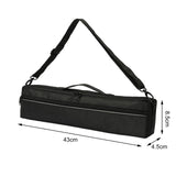 Maxbell Flute Carry Gig Bag Plush Lining Flute Protect Bag Carry Handle Lightweight 17 Hole