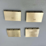 Maxbell Durable Electric Guitar Brass Block Instrument Repair Tool for Guitar Bridge 37mm