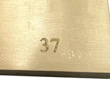 Maxbell Durable Electric Guitar Brass Block Instrument Repair Tool for Guitar Bridge 37mm