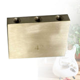 Maxbell Durable Electric Guitar Brass Block Instrument Repair Tool for Guitar Bridge 42mm