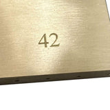 Maxbell Durable Electric Guitar Brass Block Instrument Repair Tool for Guitar Bridge 42mm