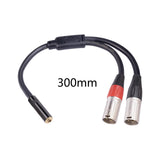 Maxbell Audio Cable Adapter Stereo Jack AUX Cable Converter Y Splitter for Home