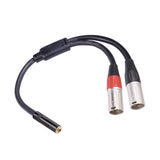 Maxbell Audio Cable Adapter Stereo Jack AUX Cable Converter Y Splitter for Home