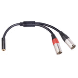 Maxbell Audio Cable Adapter Stereo Jack AUX Cable Converter Y Splitter for Home