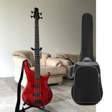 Maxbell Acoustic Guitar Bag Carry Case Brass Case Guitar Gig for Outdoor Gifts