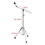 Maxbell Cymbal Stand Metal Foldable Dual Purpose for General Playing
