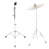 Maxbell Metal Cymbal Stand Adjustable Triangle Bracket Percussion Holder Mount