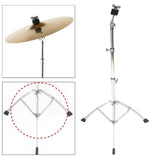 Maxbell Metal Cymbal Stand Adjustable Triangle Bracket Percussion Holder Mount