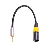 Maxbell Audio Line Microphone Cord Adapter XLR Male 3 Pin for Cameras Speakers Style A