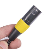 Maxbell Audio Line Microphone Cord Adapter XLR Male 3 Pin for Cameras Speakers Style B