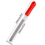 Maxbell Professional Guitar Fret Crowning File Fret Leveling Grinding Tool Kit
