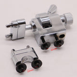 Maxbell Snare Drum Strainer Accessories Professional High Hardness Metal for Drum Argent