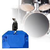 Maxbell Low High Pitched Cow Bell Adjustable Mount Bracket Noisemaker Block Blue