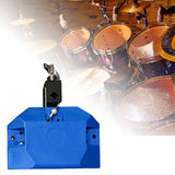 Maxbell Low High Pitched Cow Bell Adjustable Mount Bracket Noisemaker Block Blue