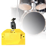 Maxbell Low High Pitched Cow Bell Adjustable Mount Bracket Noisemaker Block Yellow