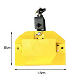 Maxbell Low High Pitched Cow Bell Adjustable Mount Bracket Noisemaker Block Yellow