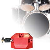 Maxbell Low High Pitched Cow Bell Adjustable Mount Bracket Noisemaker Block Red