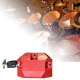 Maxbell Low High Pitched Cow Bell Adjustable Mount Bracket Noisemaker Block Red