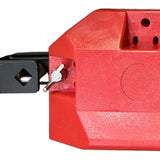 Maxbell Low High Pitched Cow Bell Adjustable Mount Bracket Noisemaker Block Red