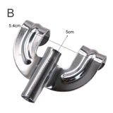 Maxbell Hardware Bass Drum Claws Compatible Instrument Rustproof Drum Set for Repair M6
