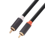 Maxbell Dual RCA to Dual 6.35mm Audio Cable Male to Male Solid for Elertronic Qrgan 1.5M