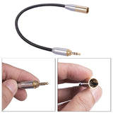 Maxbell Audio Connector Microphone Cord Adapter Converter Gold Plated for Headphones 3.5mm