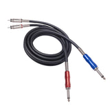 Maxbell 2 RCA Audio Interconnect Cable Audio Plug Adapter for Speaker 20cmx12cmx2cm