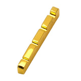 Maxbell Electric Guitar Nut Replacment Part Brass Top Nut for Electric Guitar Accs Style A